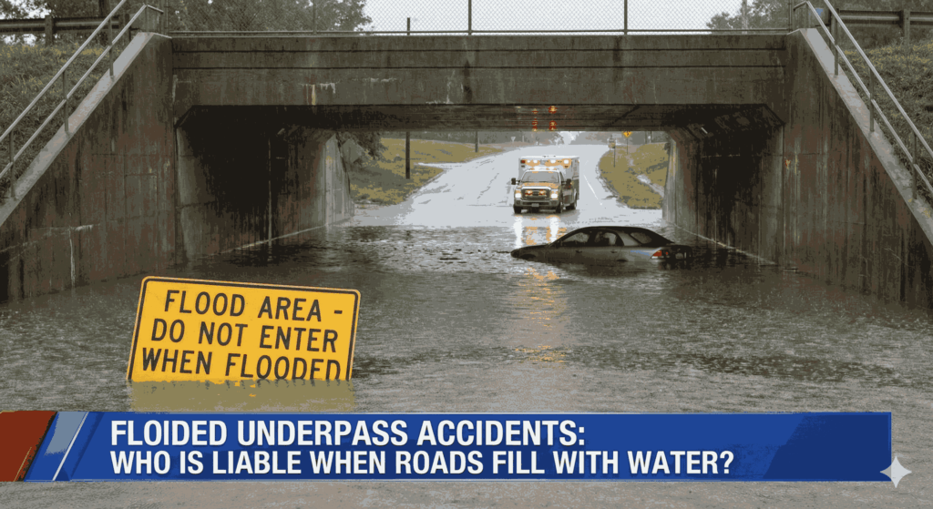 Flooded Underpass Accidents Who Is Liable When Roads Fill With Water