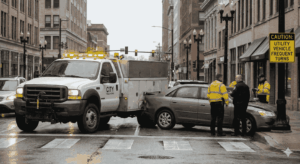 Utility Vehicle Accidents When Public Service Vehicles Cause Crashes