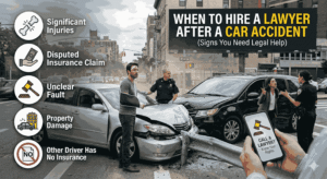 When to Hire a Lawyer After a Car Accident (Signs You Need Legal Help)