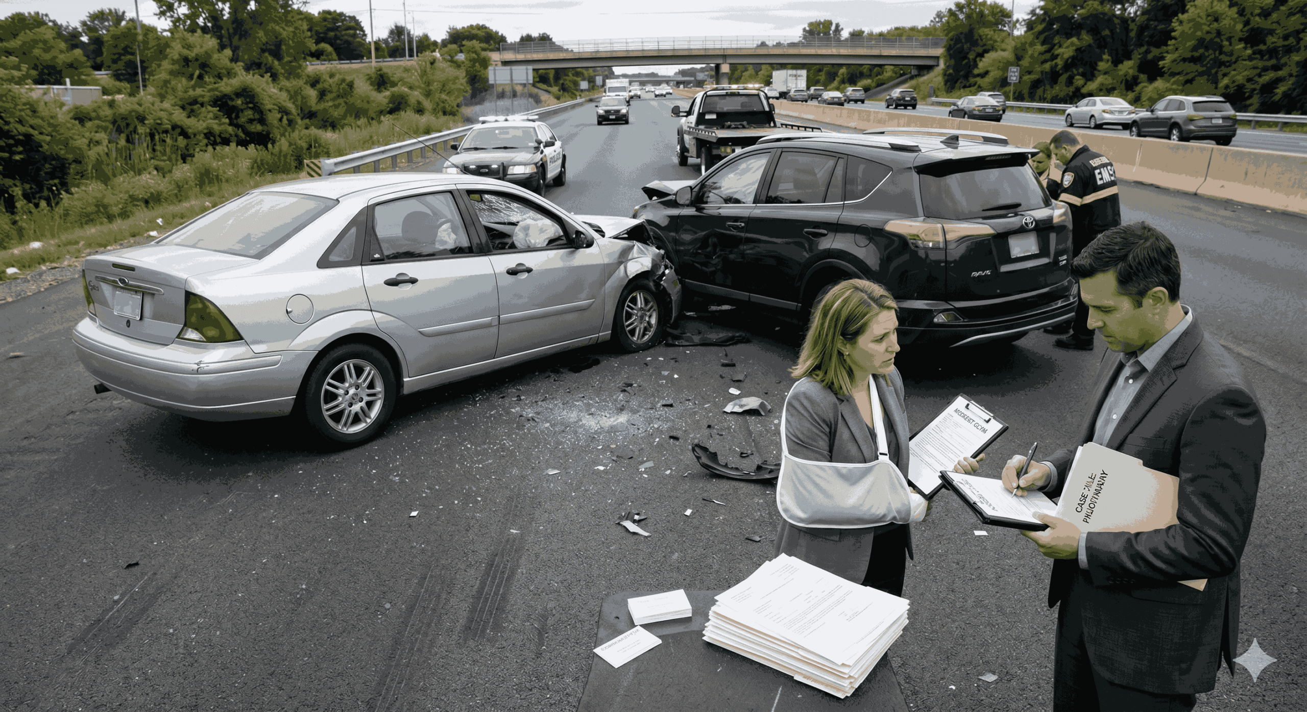 Highway Accident Claims Fault, Injuries, and Compensation